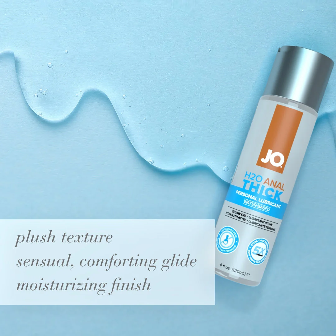JO Anal Thick H2O Waterbased Lube 120ml - Image 2