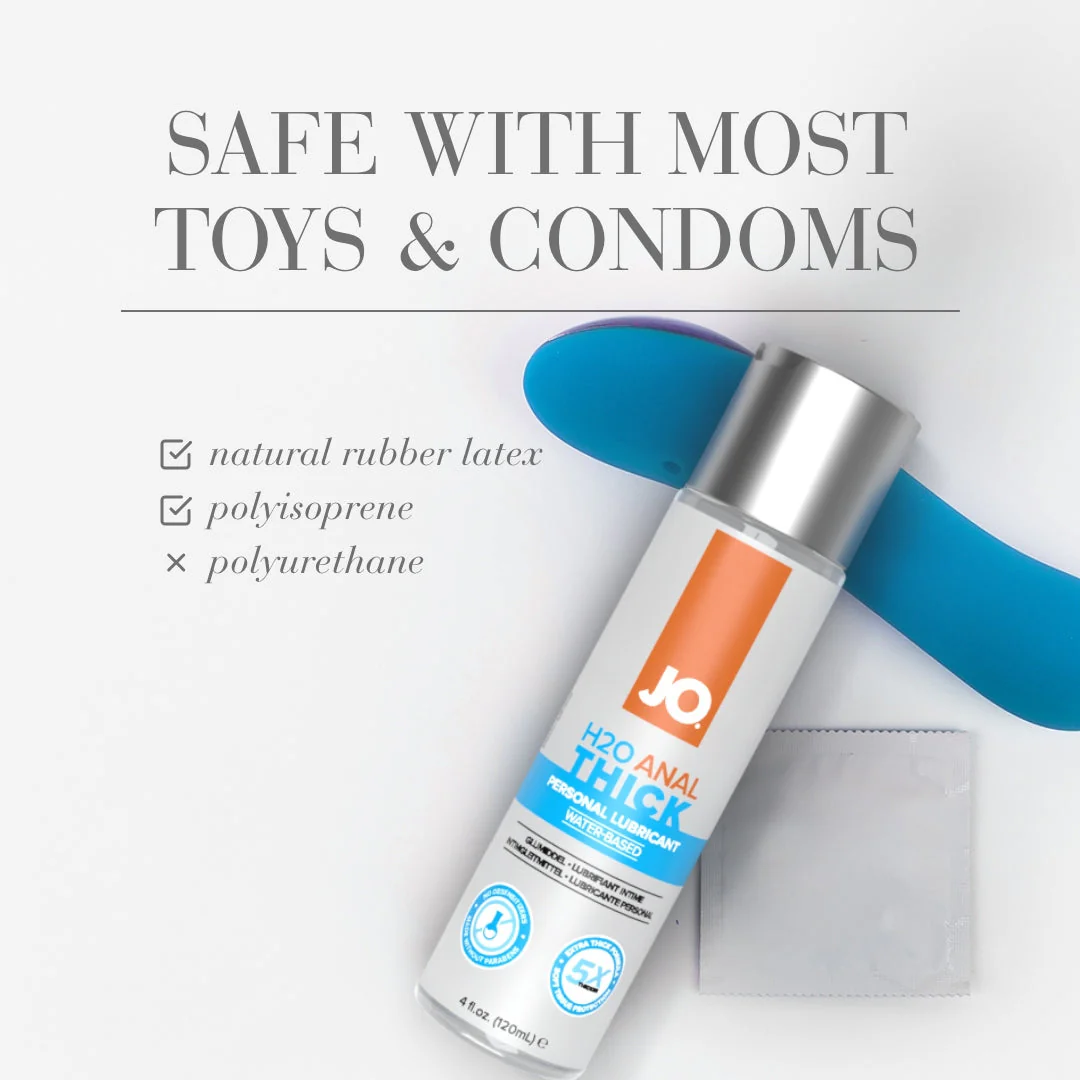 JO Anal Thick H2O Waterbased Lube 120ml - Image 3
