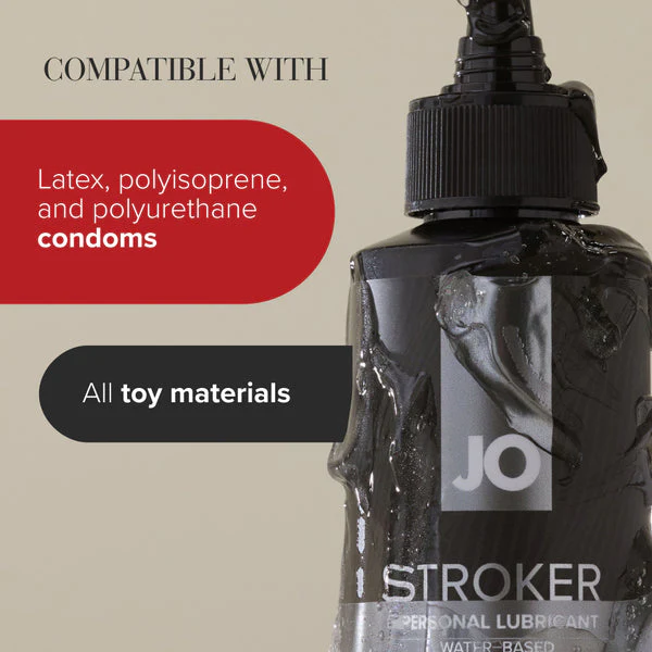 JO Stroker Water Based Lube 120ml - Image 8