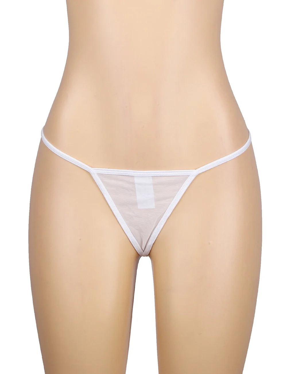 Lace Garter Panties P5201-2 White 3XL/4XL - Image 11