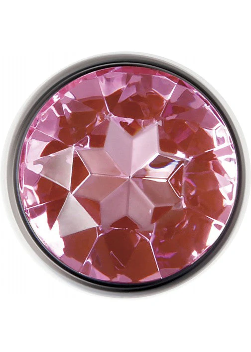 Adam & Eve Pink Gem Anal Plug Large - Image 3