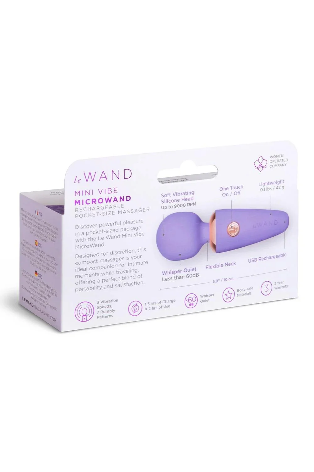 Le Wand Mini Wand Microwand Purple - Image 3