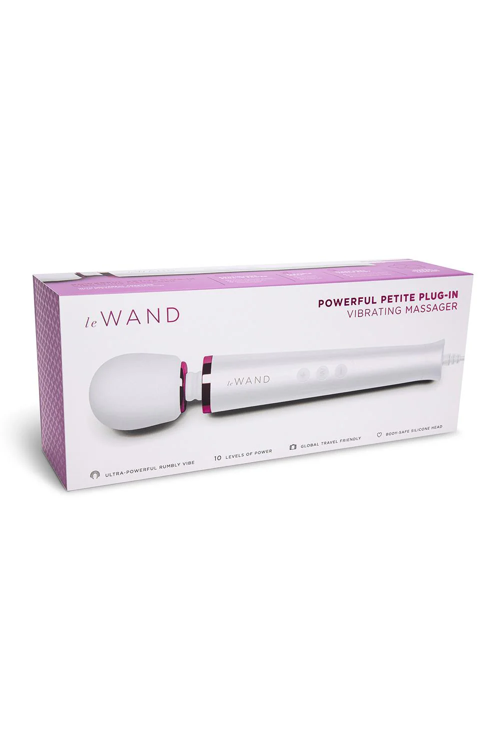 Le Wand Petite Plug In Massager White - Image 3