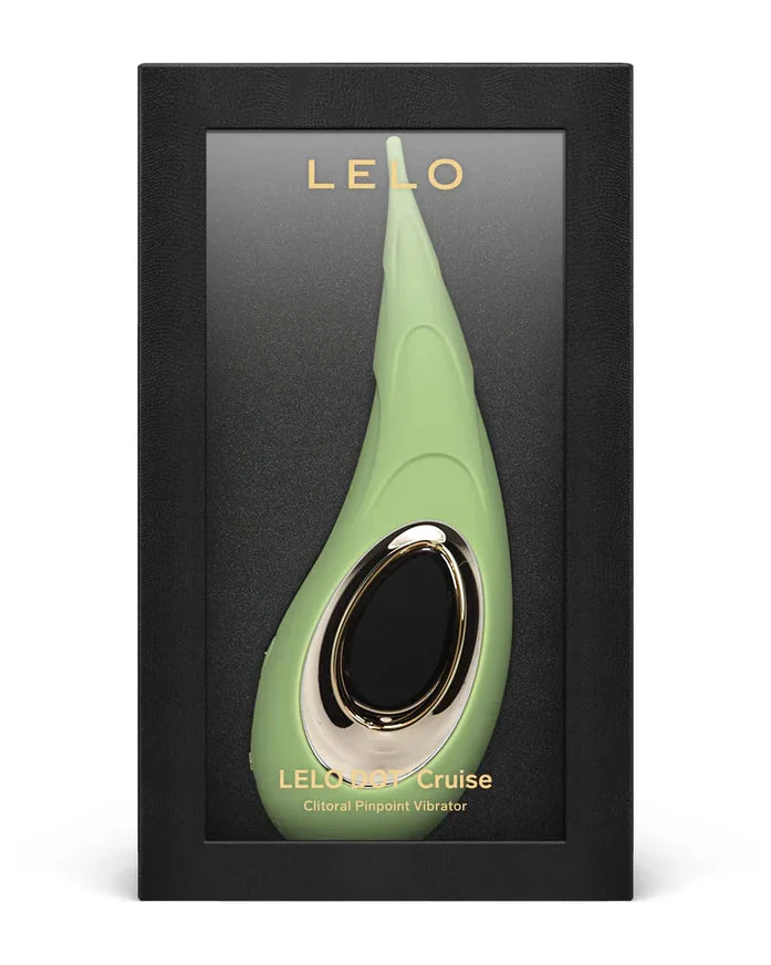 Lelo Dot Cruise Clitoral Vibrator Pistachio Cream