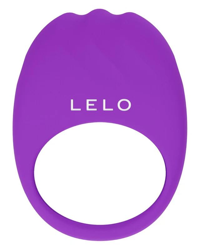 Lelo Lifeguard Originals Vibrating Penis Ring Purple - Image 2
