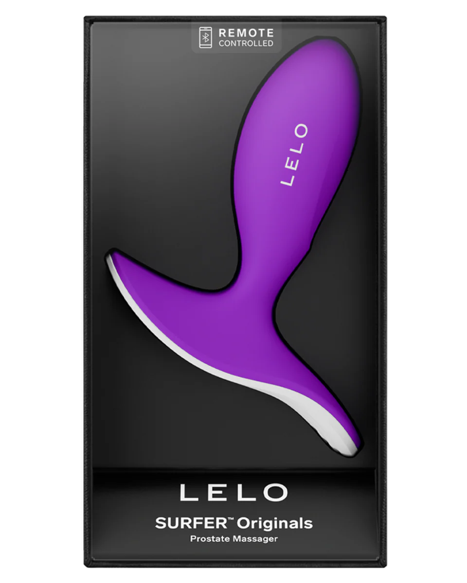 Lelo Surfer Originals Vibrating Prostate Massager Purple