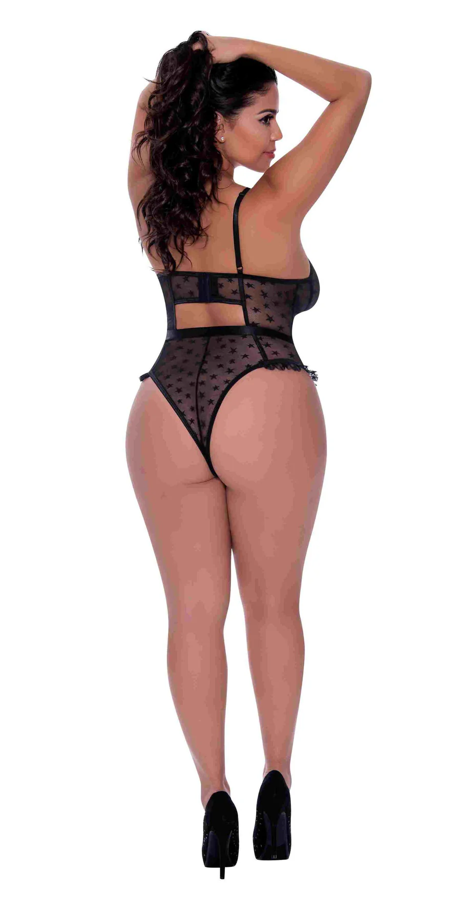 Exposed Love Star Teddy Black 2XL - Image 2