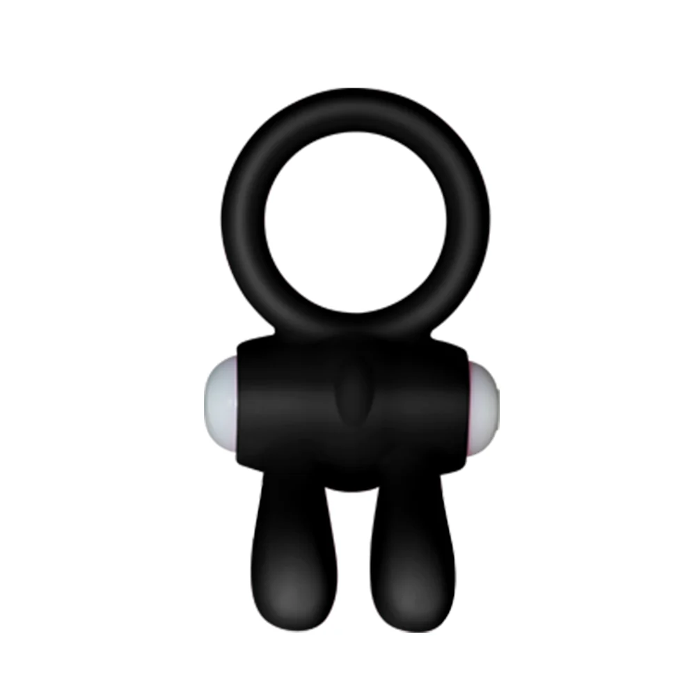 Love Toy rabbit Cockring Blk LV1422