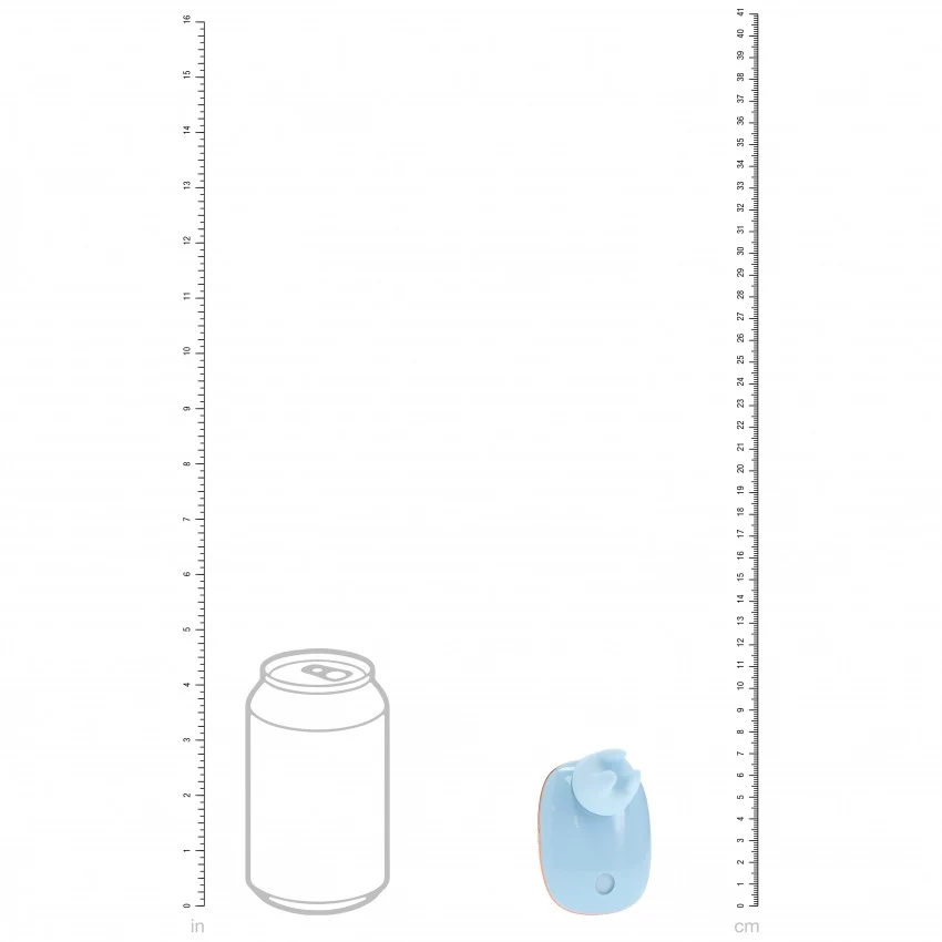 Loveline Dreamsicle 2-in-1 Tapping & Clitoral Air Pulse Vibe Blue - Image 6
