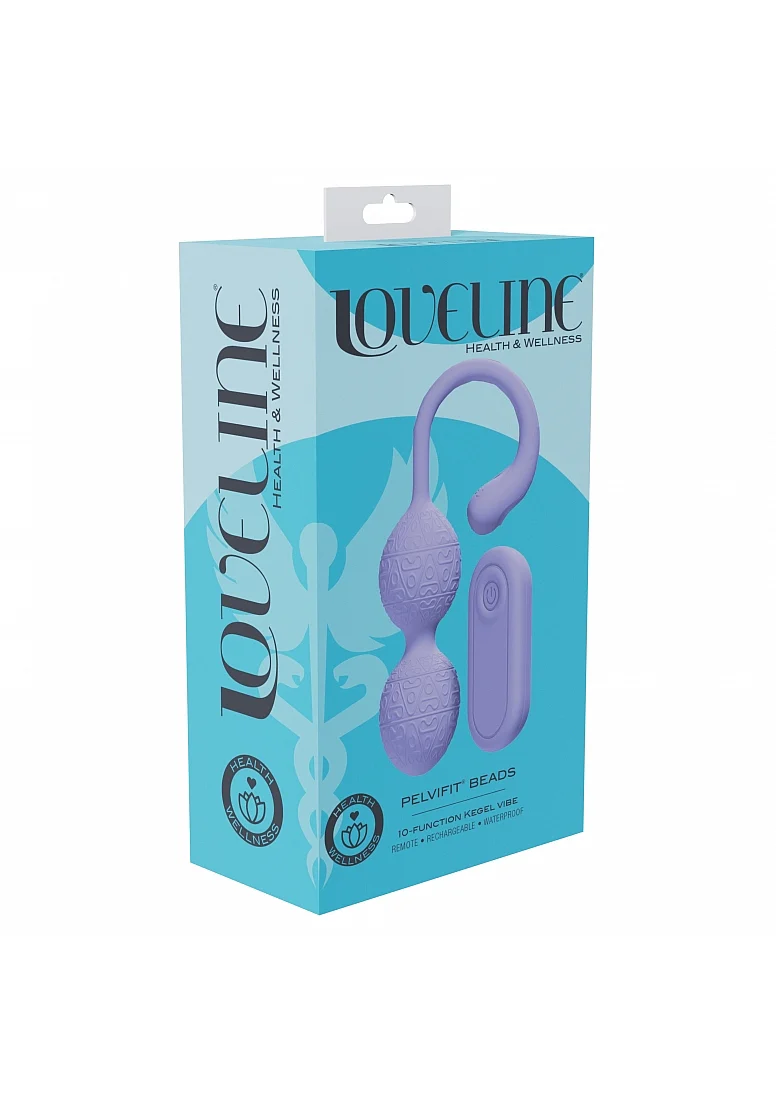Loveline Pelvifit Kegel Beads Lavender - Image 2