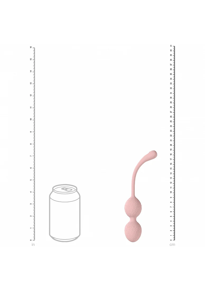 Loveline Pelvifit Kegel Beads Pink - Image 5