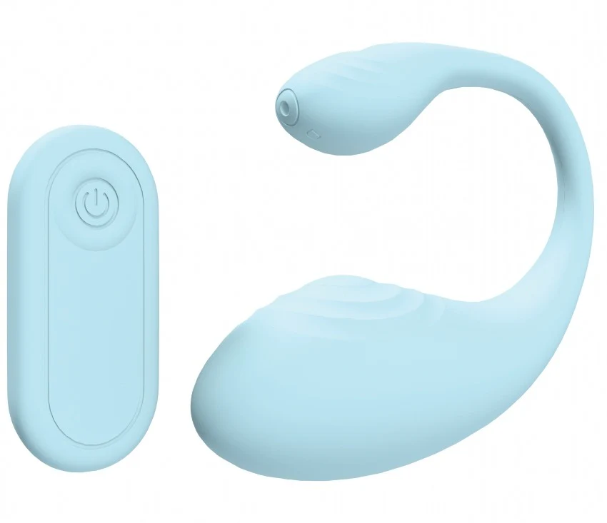Loveline Wave C-Shaped G-Spot Vibe Blue - Image 3