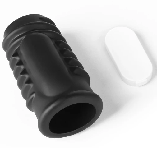 Lovetoy Knights Spiral Vibro Ring - Black - Image 4