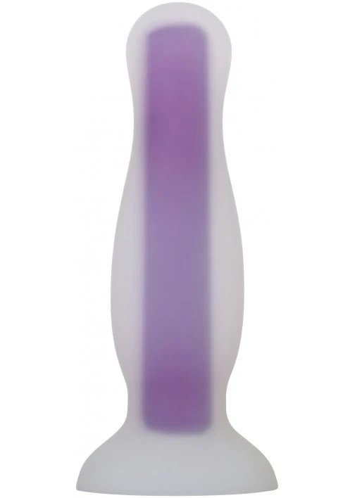 Luminous Plug Medium Purple - Glow in the Dark - Image 2