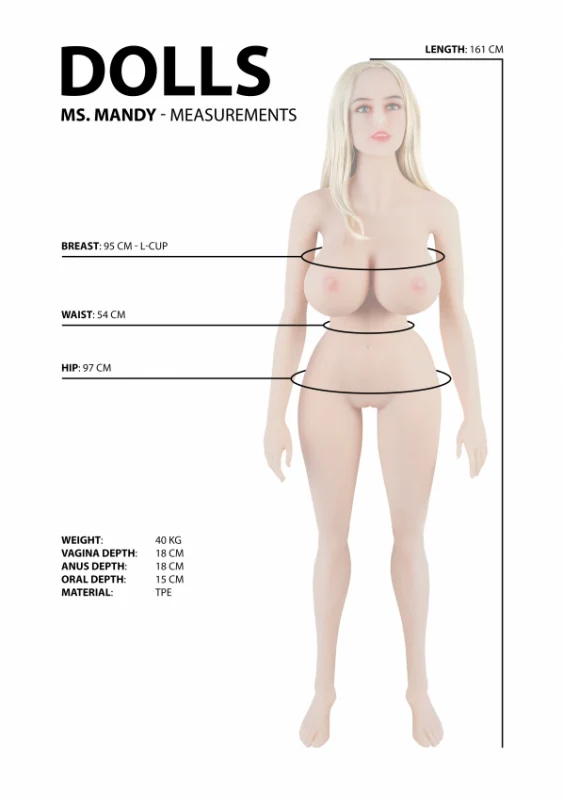 Shots Realistic Doll Mandy - Image 8