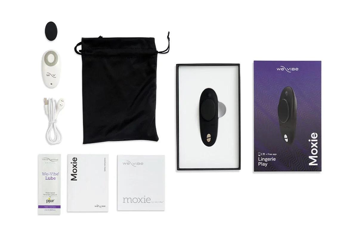 We Vibe Moxie Panty Vibrator Black - Image 9