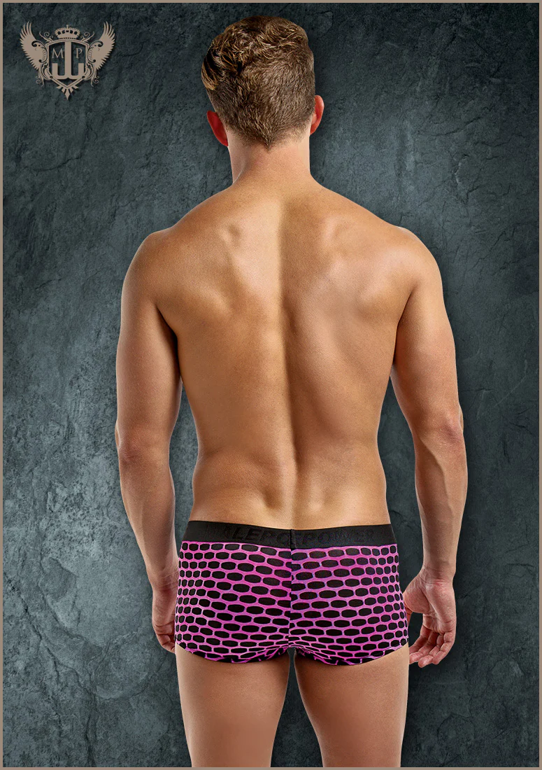 Male Power Hive Short Purp/Blk XL 155225BPXL - Image 2