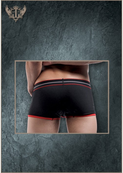 Pocket Pool Short Black/Red 152220BR - Image 2