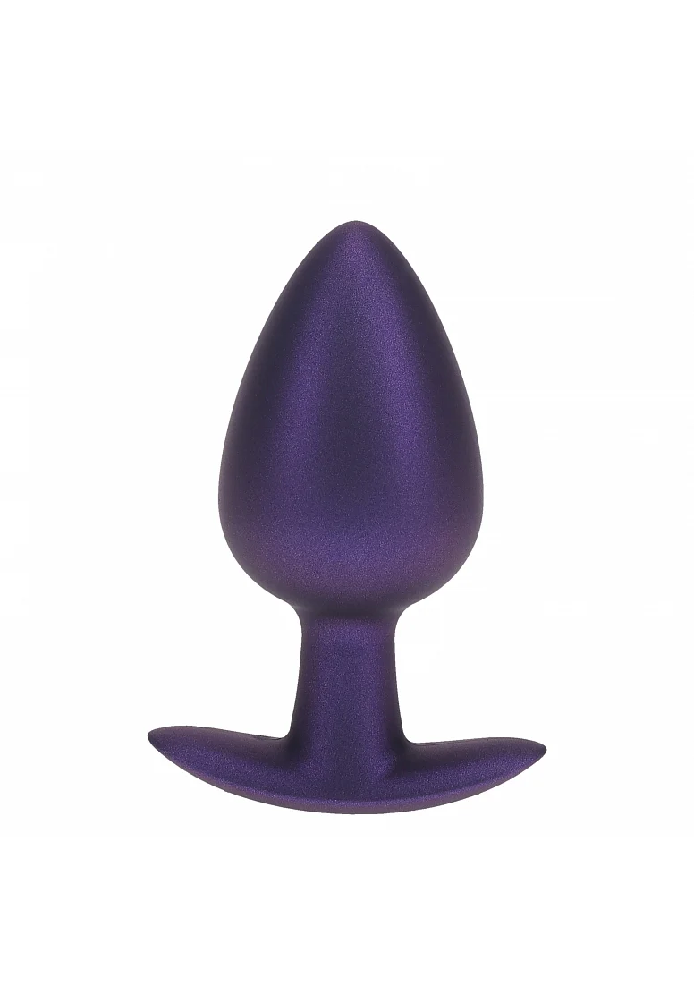 Ouch 3.5" Anal plug Metallic Purple - Image 2