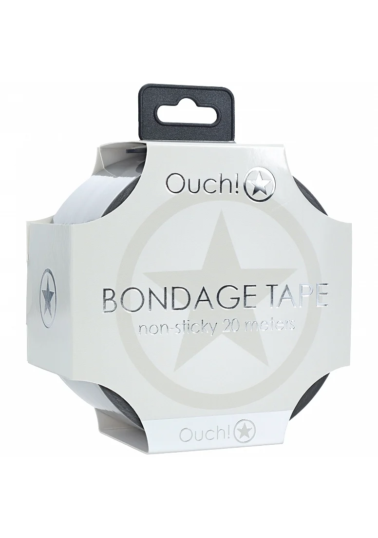 Ouch Bondage Tape Silver - Image 2