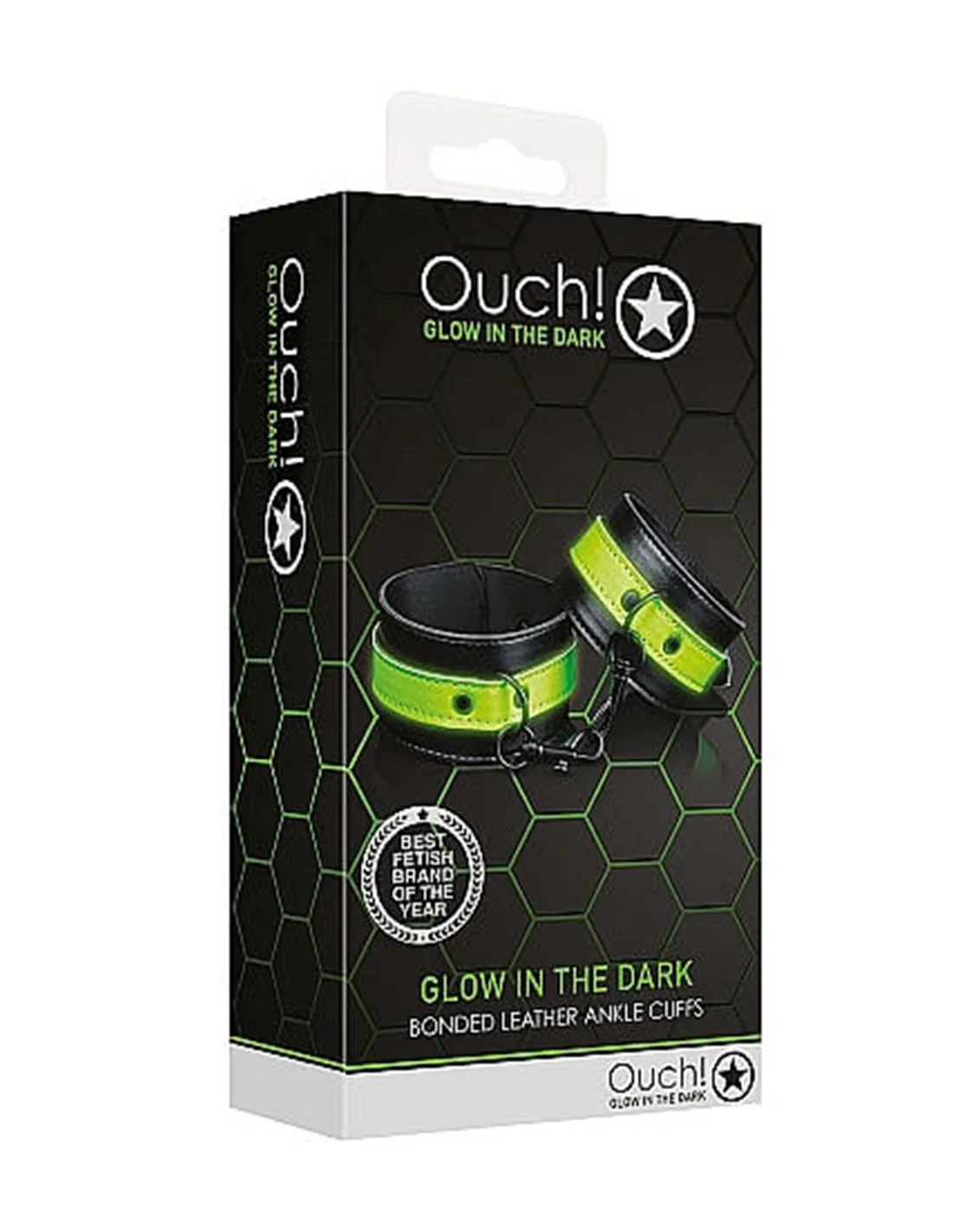 Ouch Glow in Dark Hand Cuffs