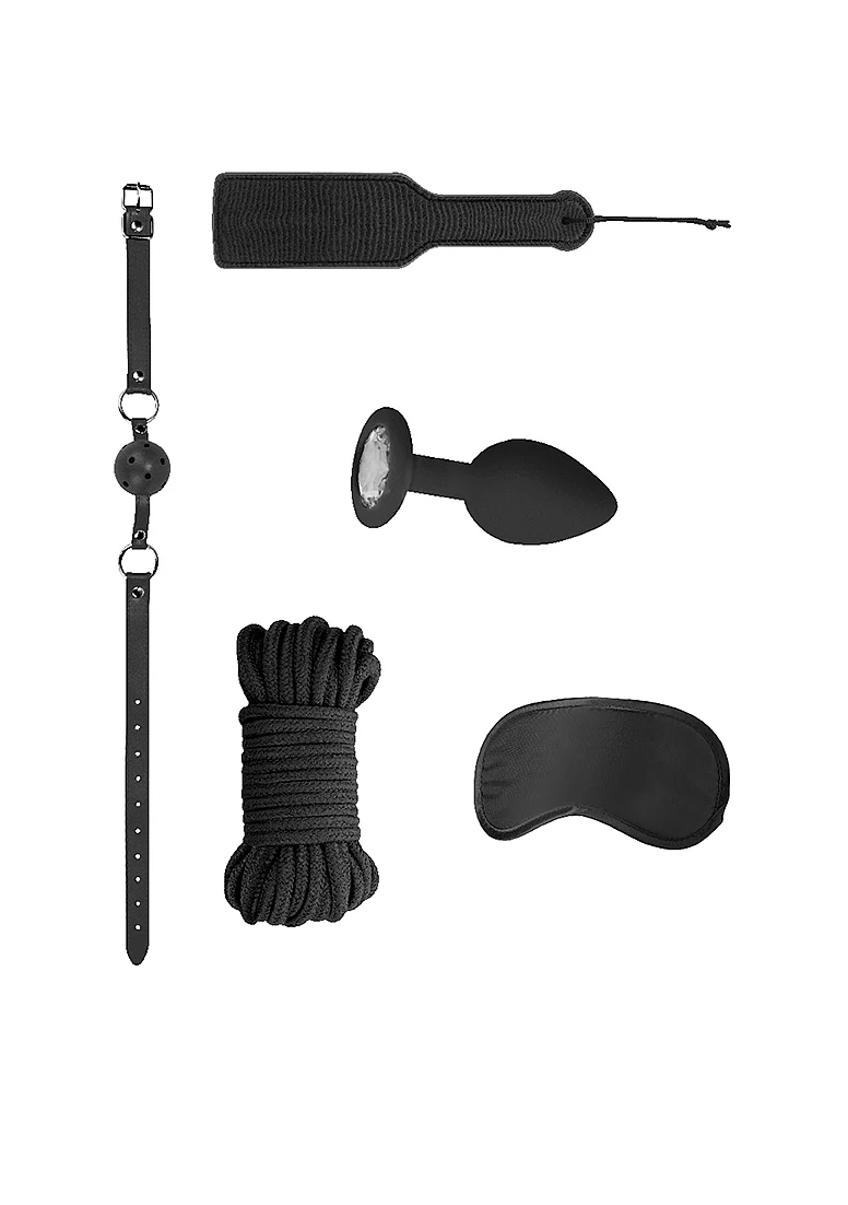 Ouch Introductory Bondage Kit #5 Black - Image 2