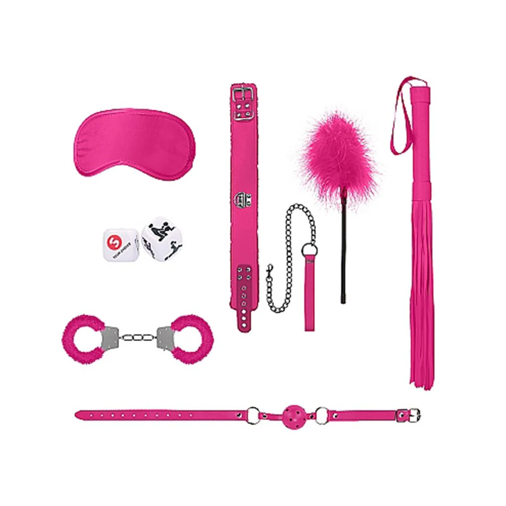 Ouch Introductory Bondage Kit #6 Pink - Image 2