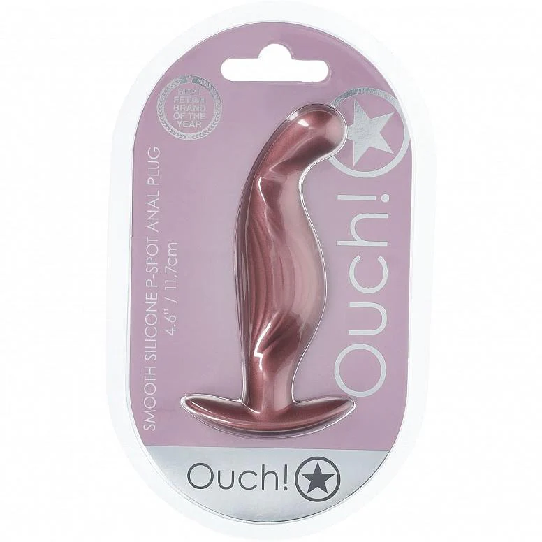 Ouch P-Spot Anal Plug 4.6" Rose Gold