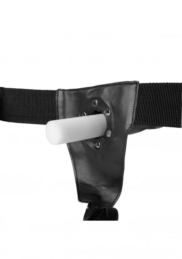 Ouch Twisted Hollow Strap-On 8" Black - Image 9