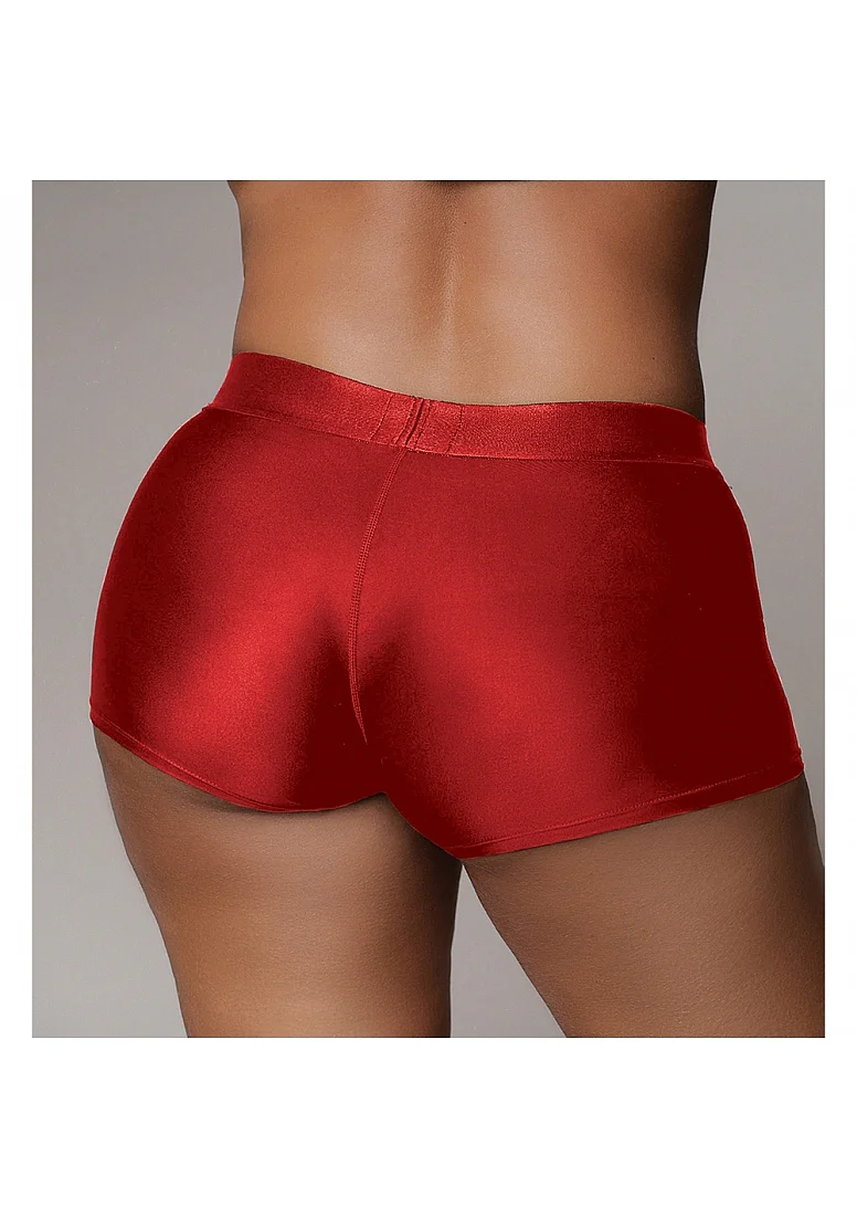 Ouch Vibrating Strap On Boxer – Red XL/XXL - Image 4