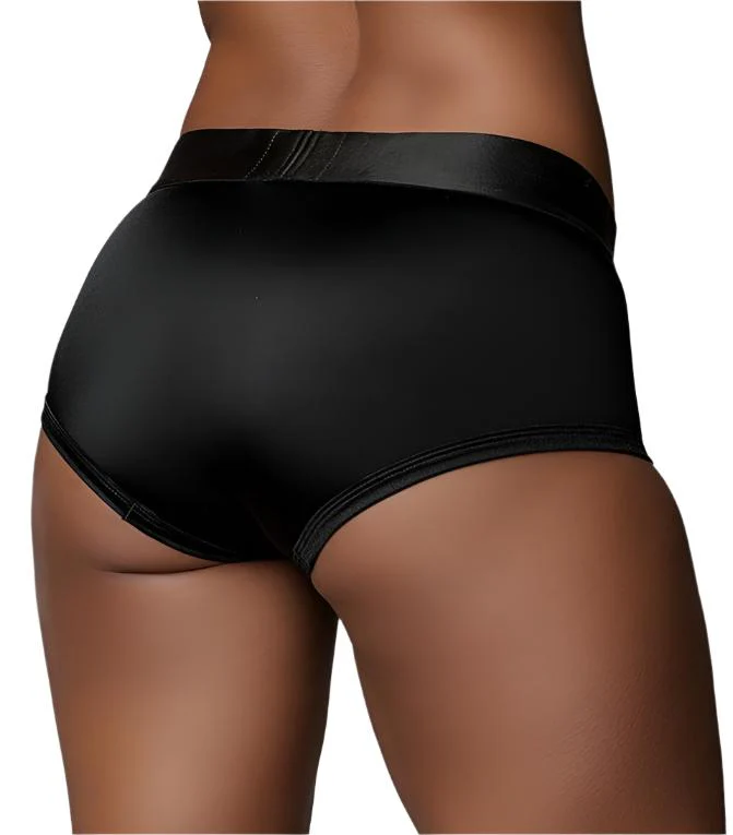 Ouch Vibrating Strap On Brief – Black XS/S - Image 2