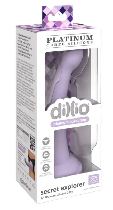 Dillio Platinum Secret Explorer 6"  Purple