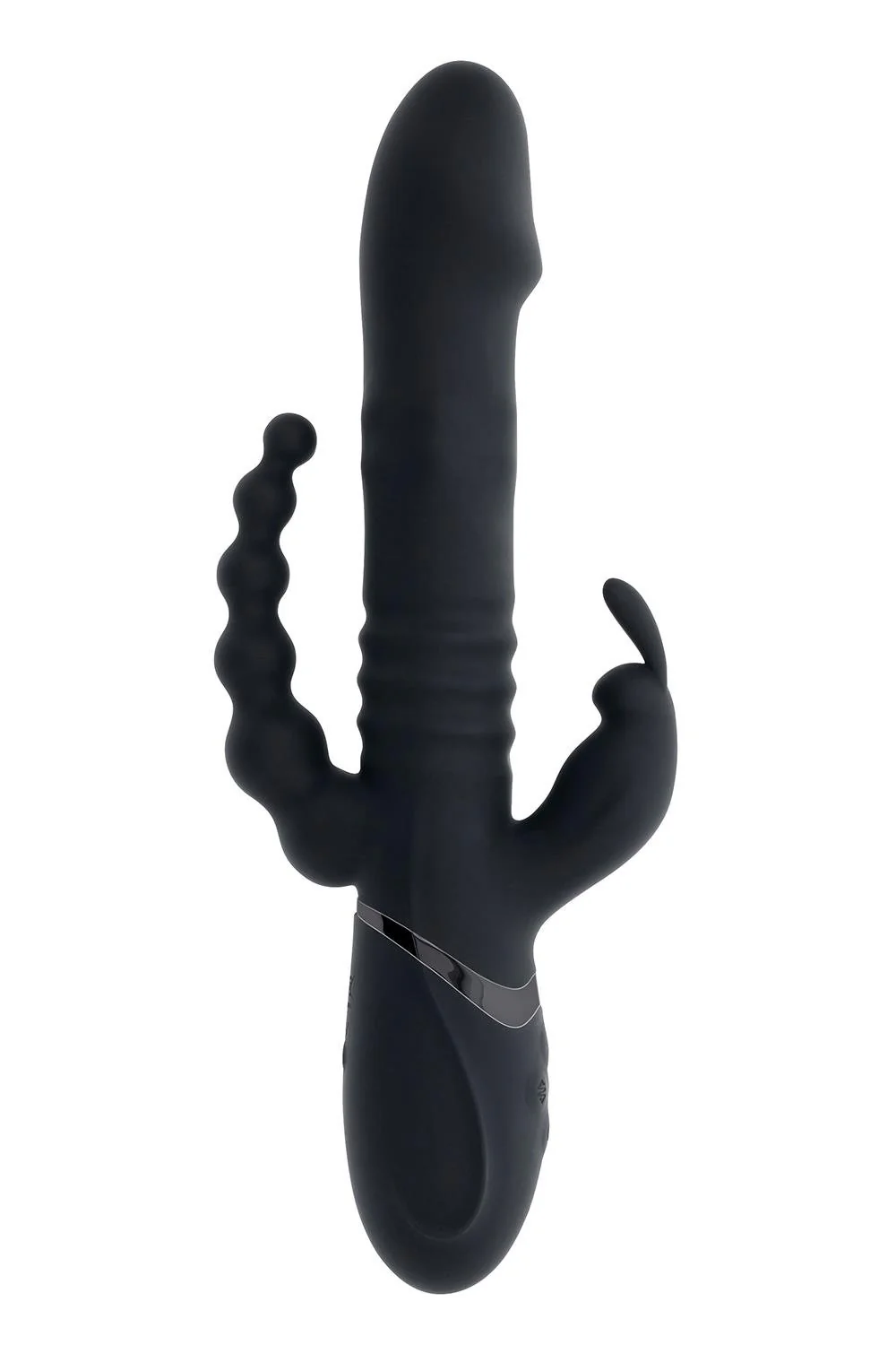 Big Bunny Energy Rabbit Vibe with Anal Beads