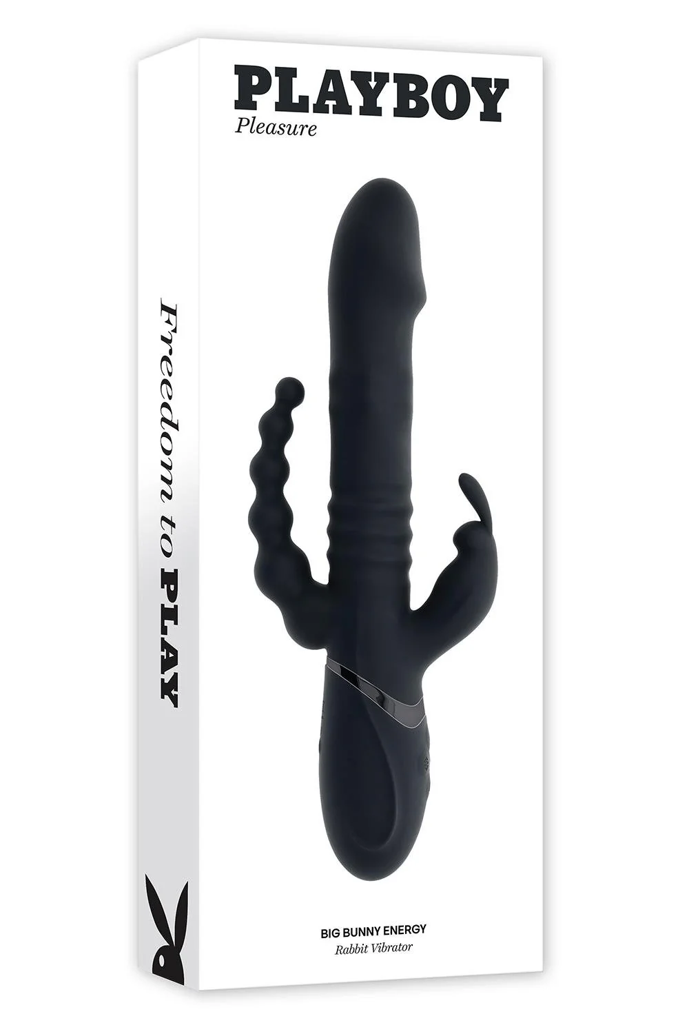 Big Bunny Energy Rabbit Vibe with Anal Beads - Image 13
