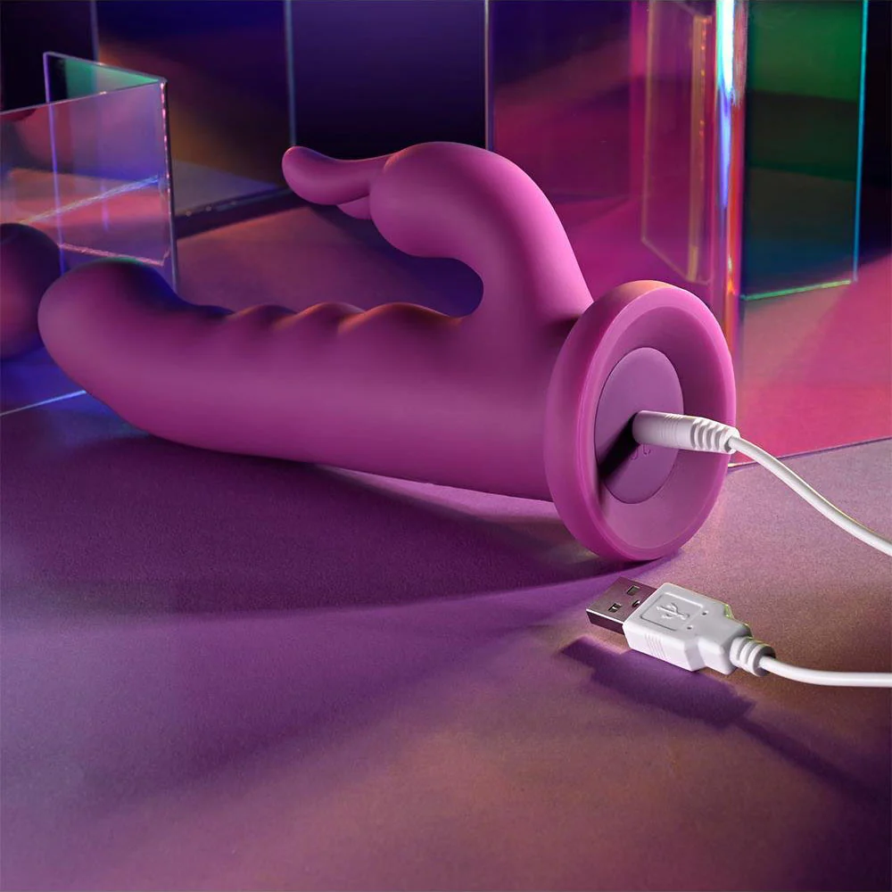 Fluffle Rabbit Vibrator with Suction Base - Image 9
