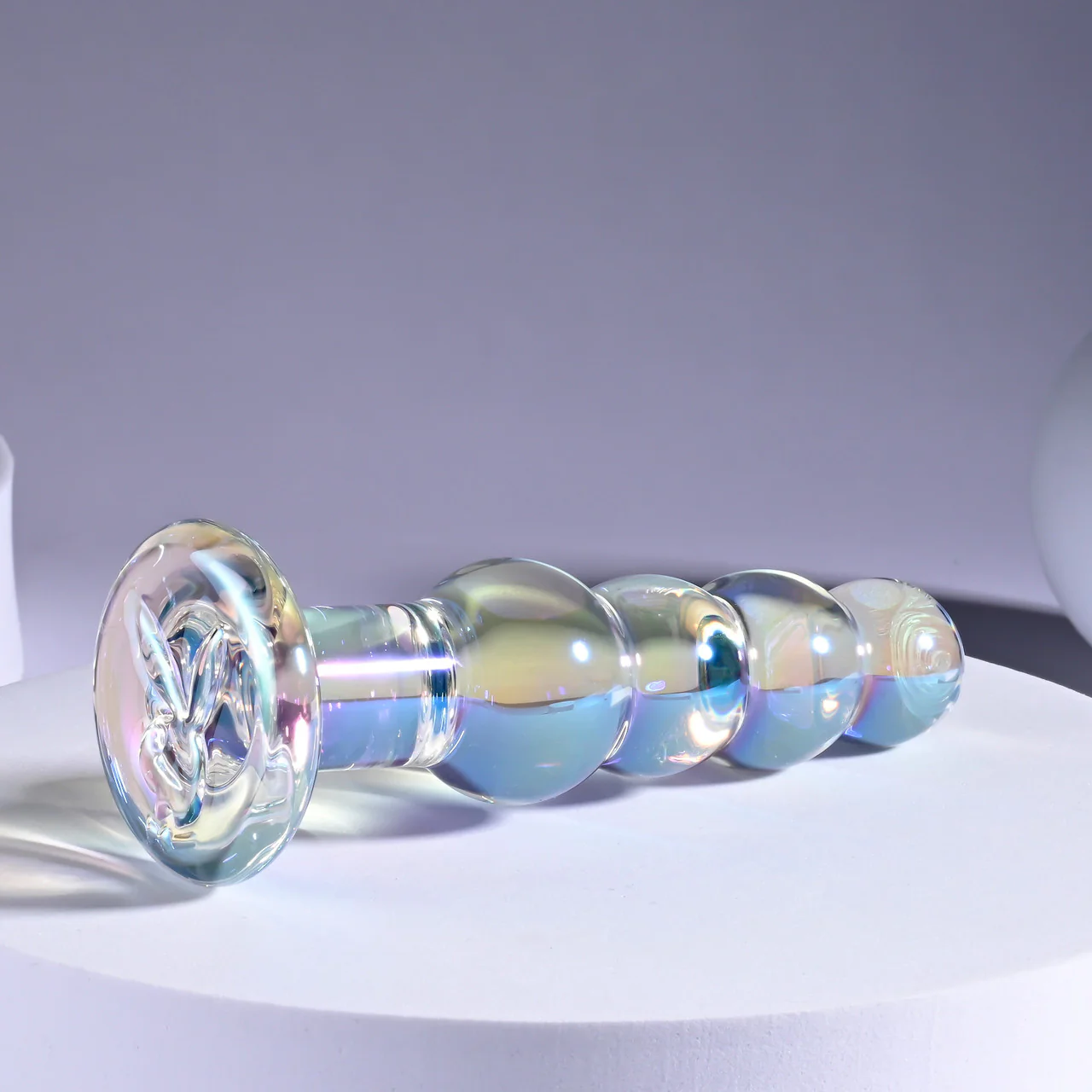Jewels Beads Glass Butt Plug - Image 4