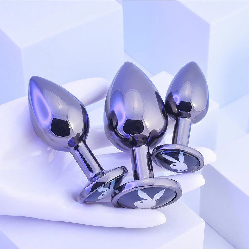 Pleasure 3 Ways Butt Plug Set - Image 11