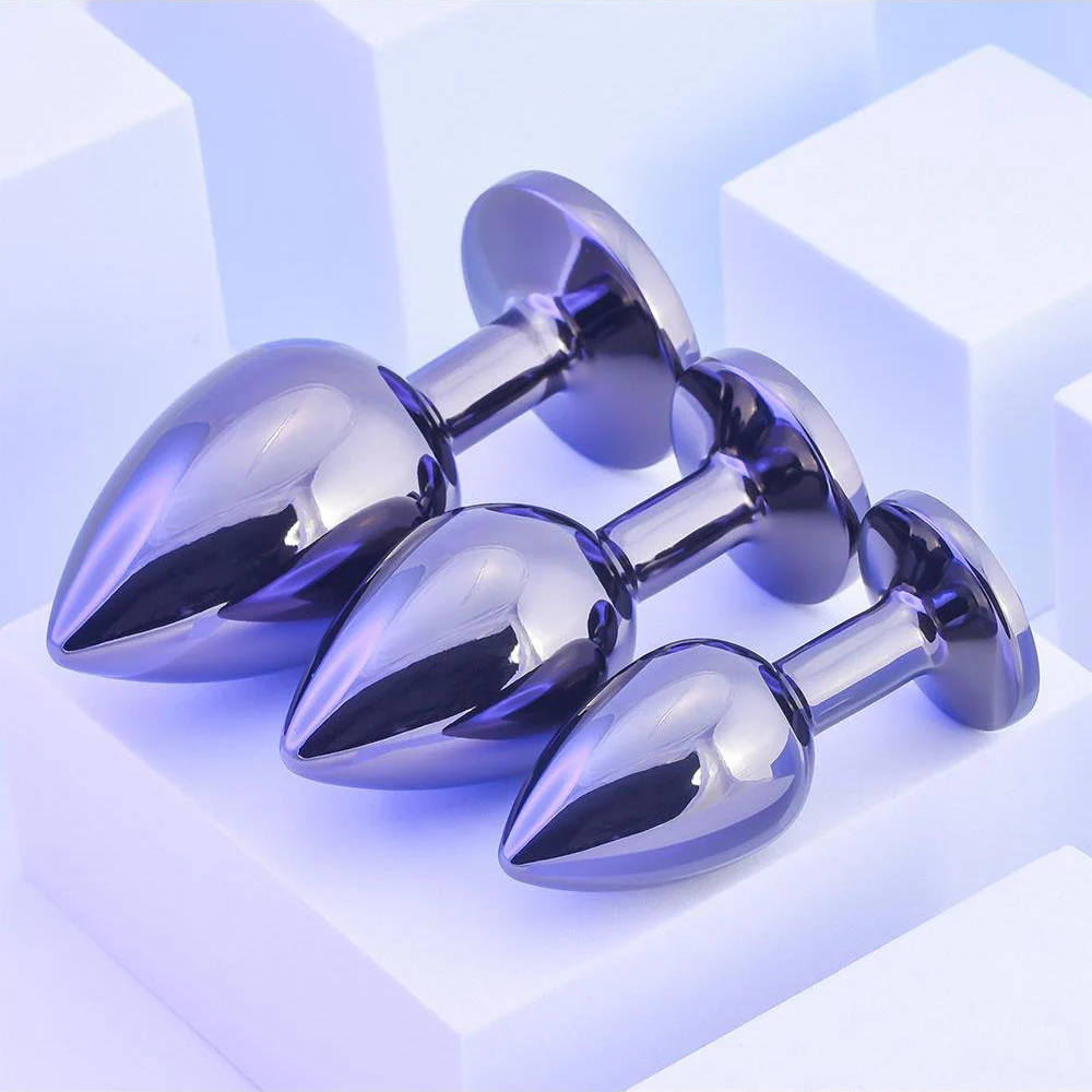 Pleasure 3 Ways Butt Plug Set - Image 20