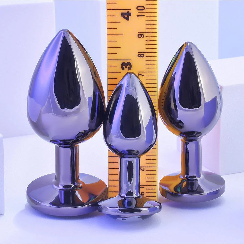 Pleasure 3 Ways Butt Plug Set - Image 9