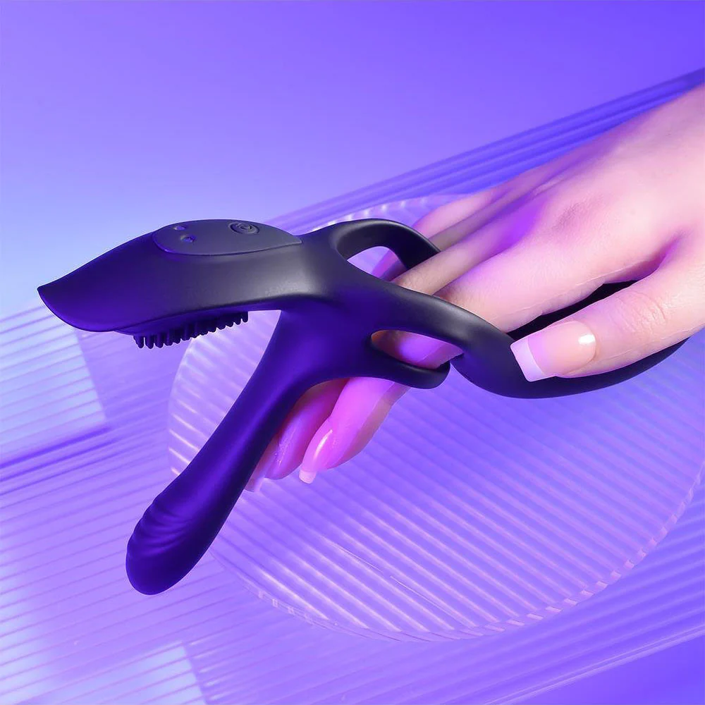The 3 Way Ring Vibe Cock Ring - Image 12