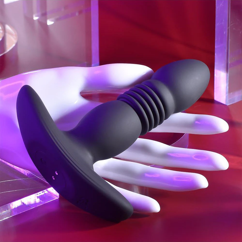 Trust The Thrust Vibrating Thrusting Butt Plug - Image 14