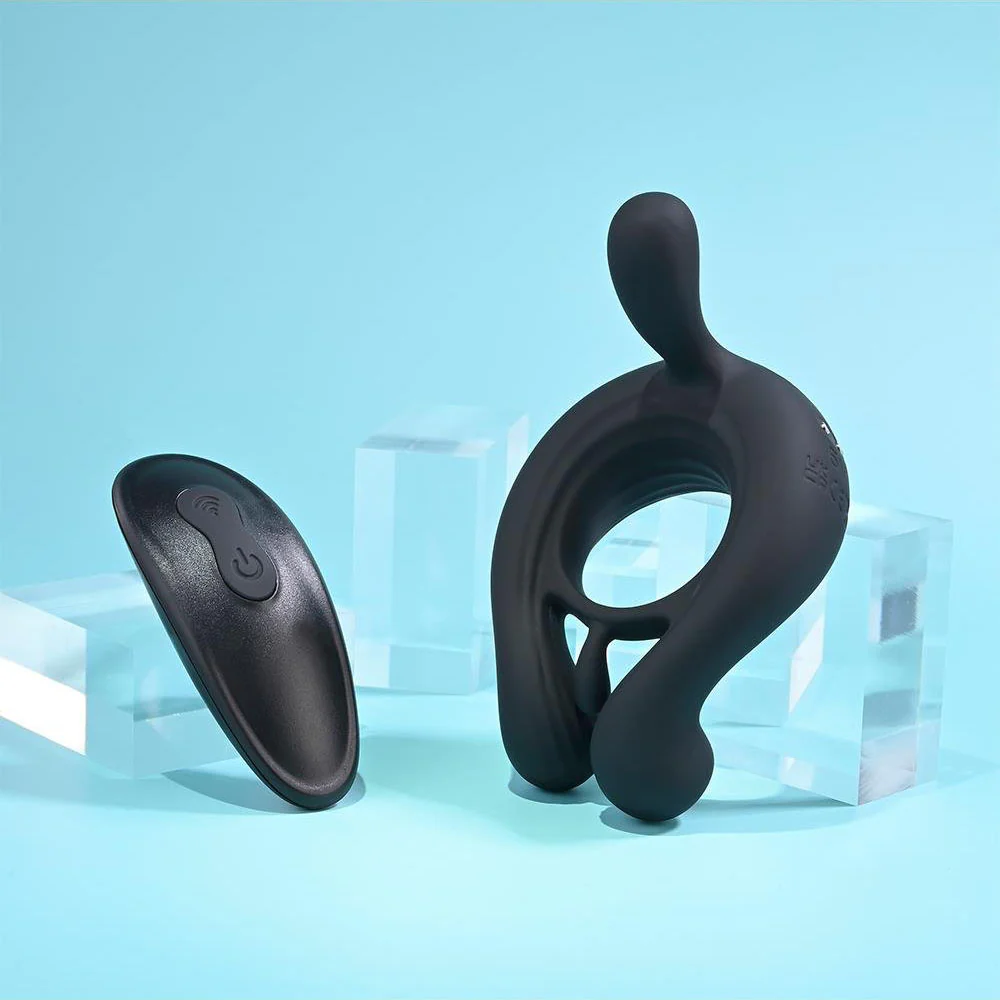 Triple Play Remote Control Cock Ring - Image 13