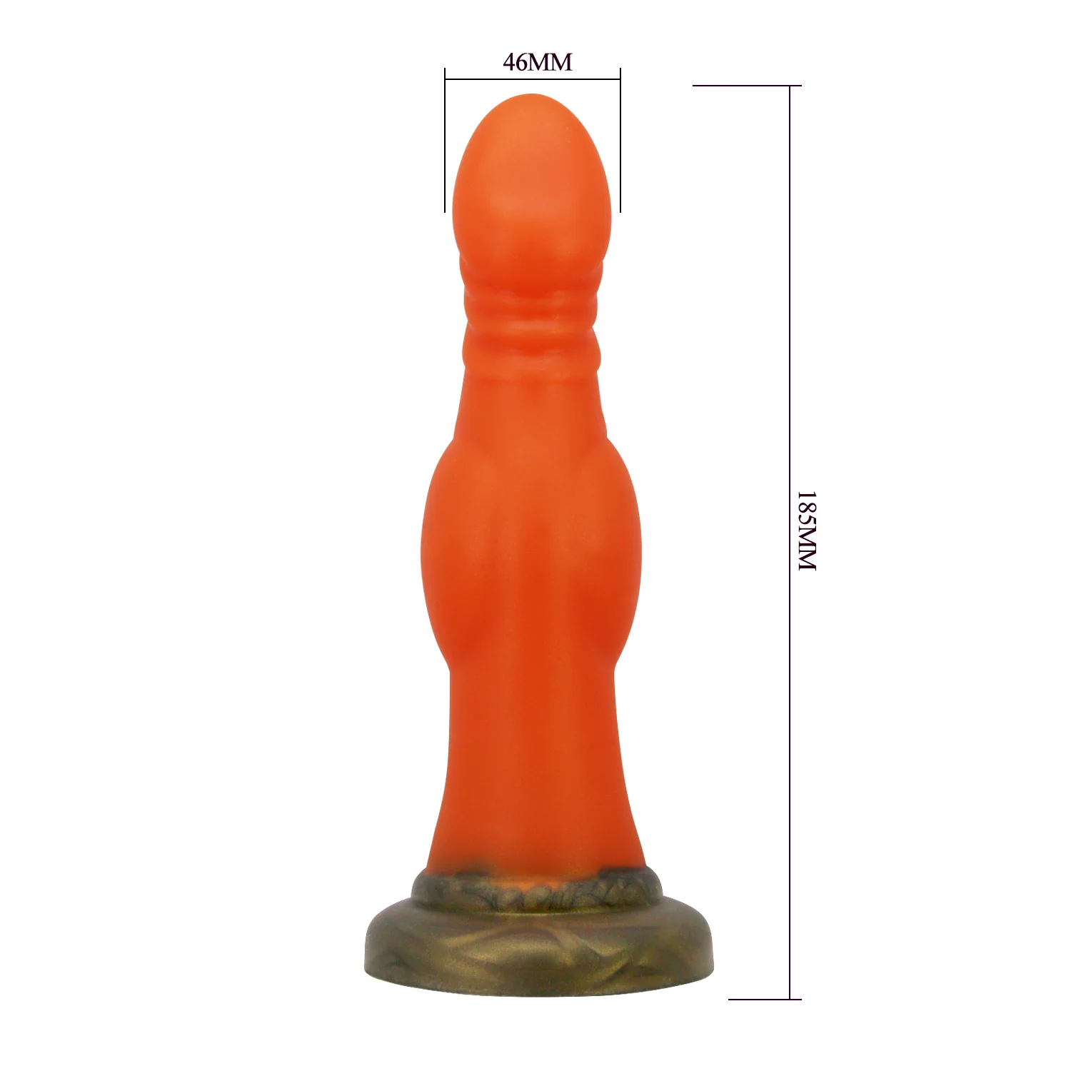 Power Monsters Blazeheart Charger 7.2" Fantasy/Tentacle Dildo - Image 7