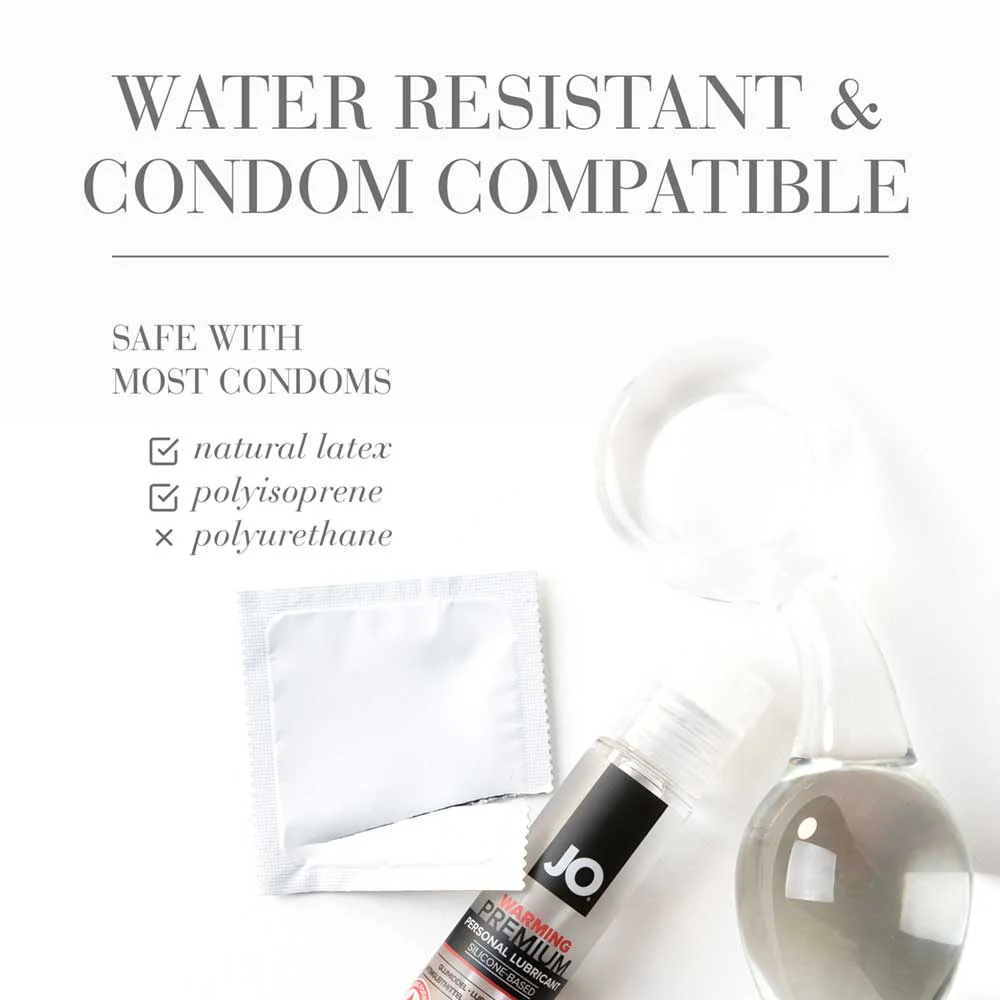 JO Premium Silicone Warming Lube 60ml - Image 3