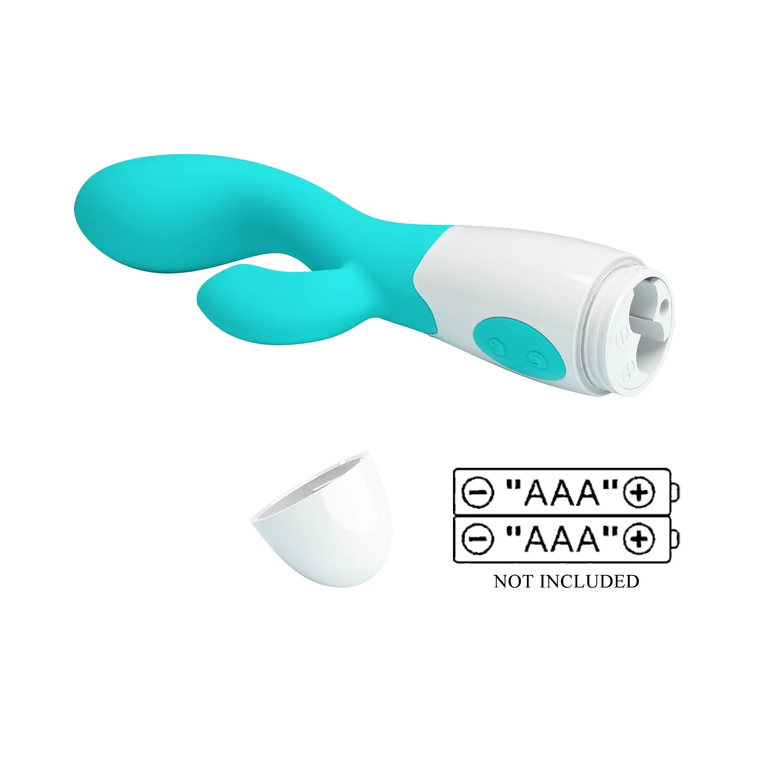 Pretty Love Brighty Rabbit Vibrator Teal BI-014174-A1 - Image 9