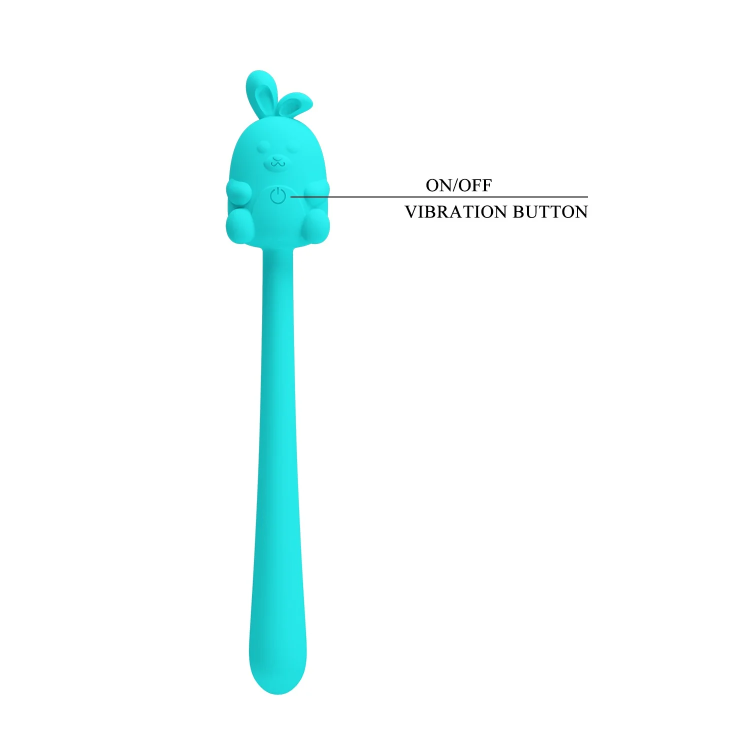 Pretty Love Cute Bunny Vibrator Teal - Image 9