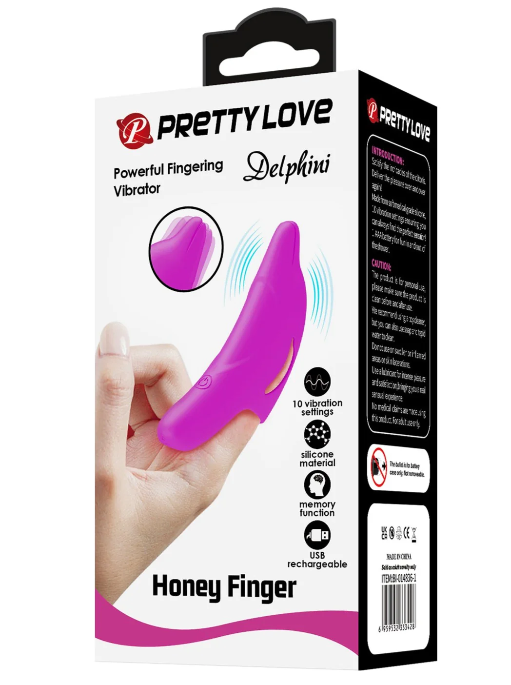 Pretty Love Honey Finger Delphini Pink BI-210294