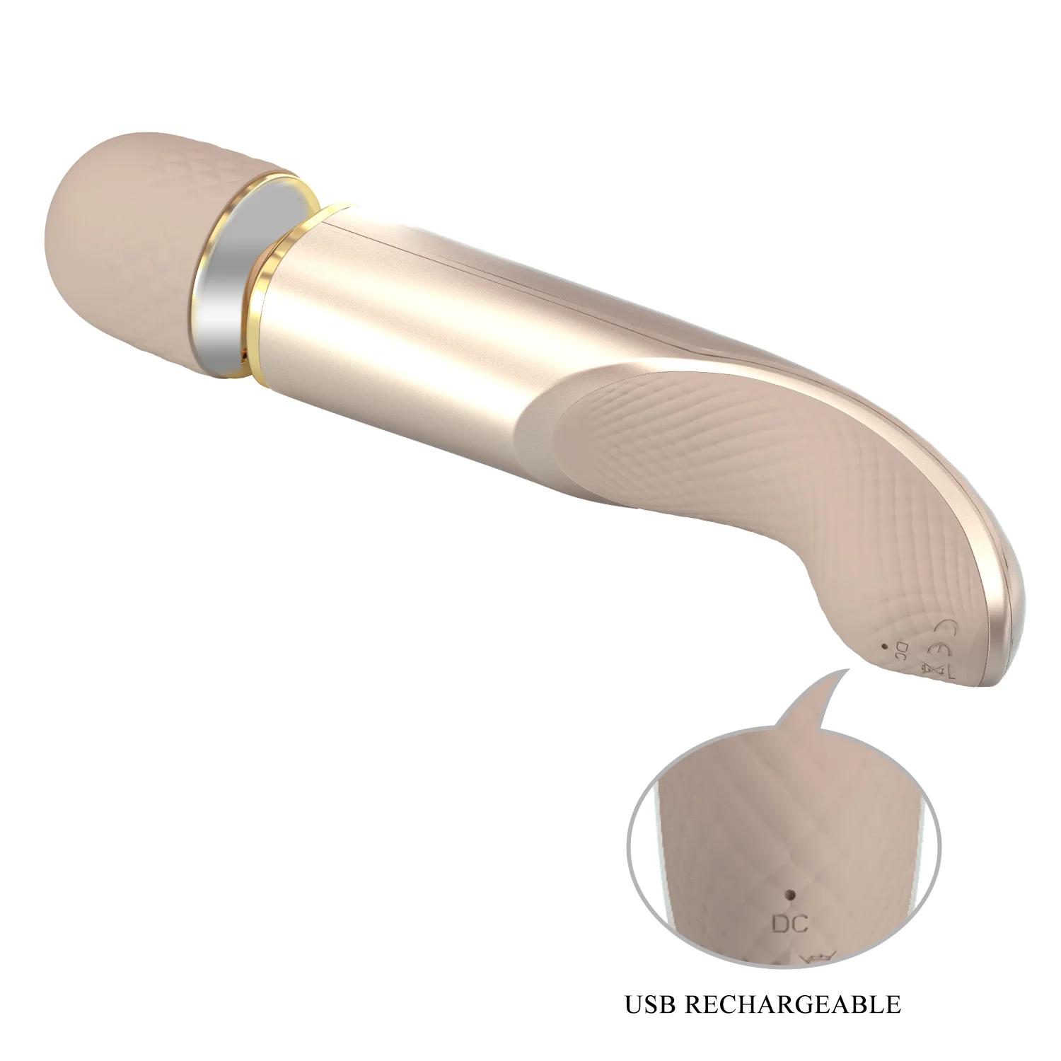 Pretty Love Interesting Wand Massager Vibe BI-014808-2 Gold - Image 2