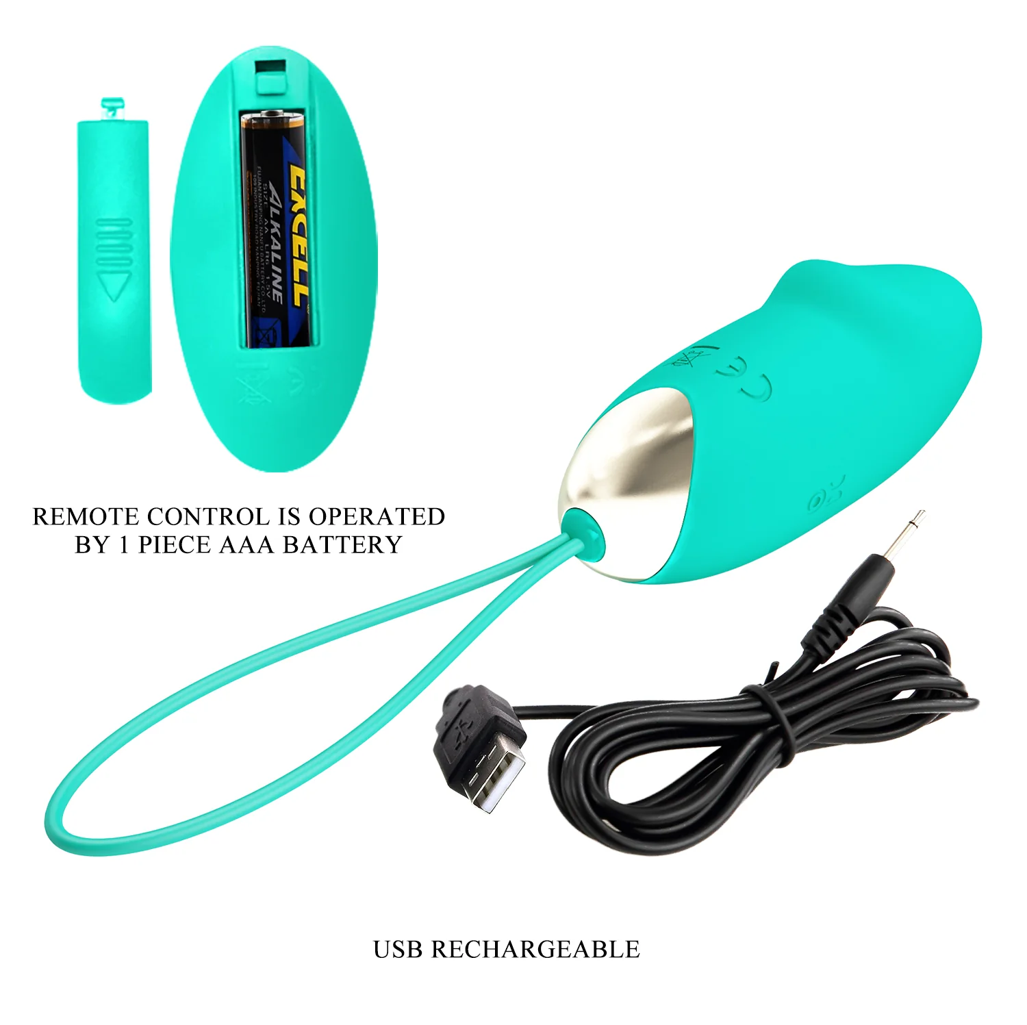 Pretty Love Julia 2 Egg Vibrator Teal BI-014362W-4A4 - Image 5
