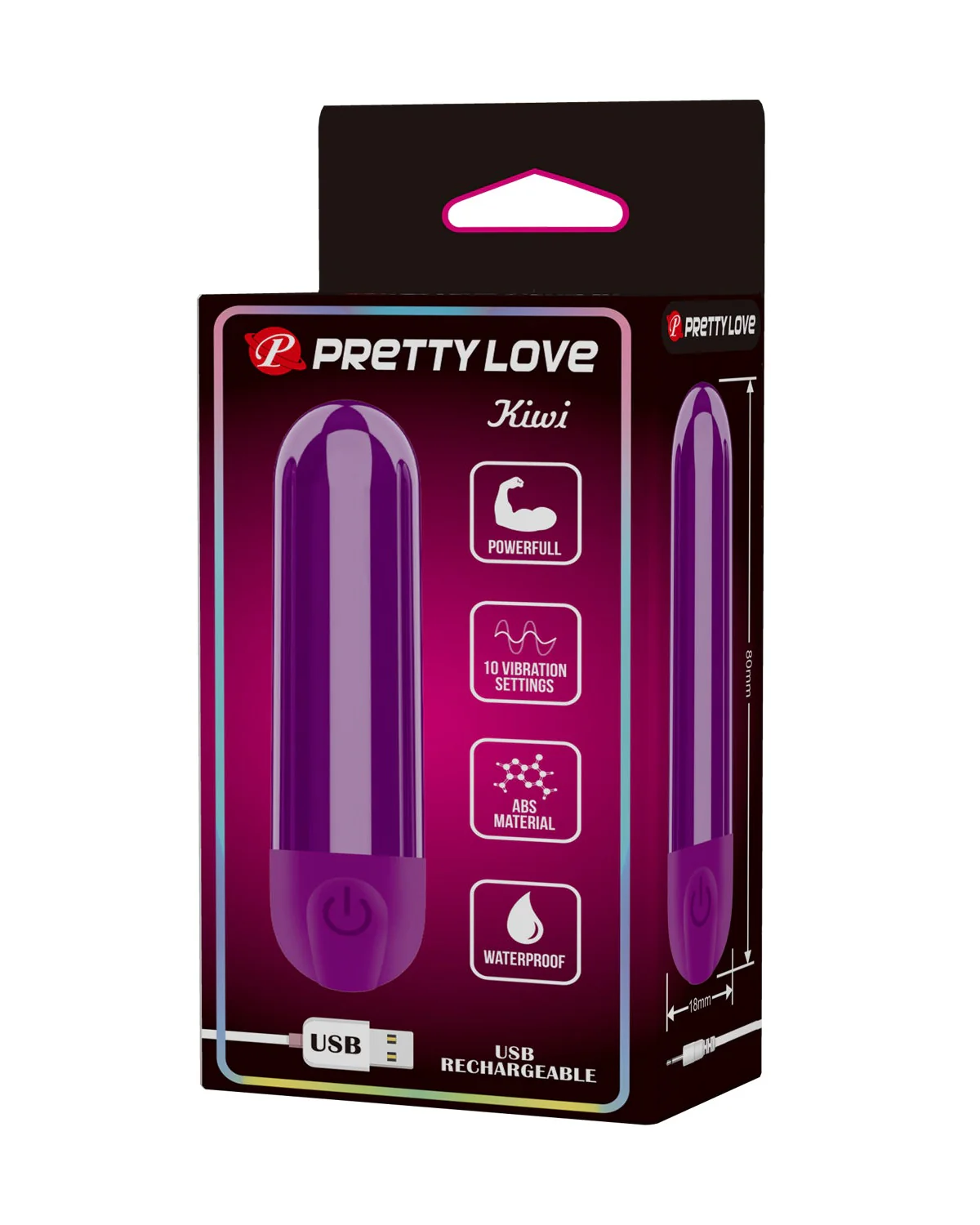Pretty Love Kiwi Bullet Purple